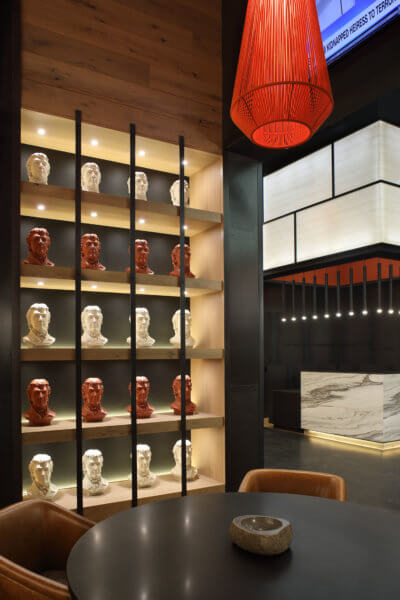 red-and-white-statues-art-installation-Anthem-House